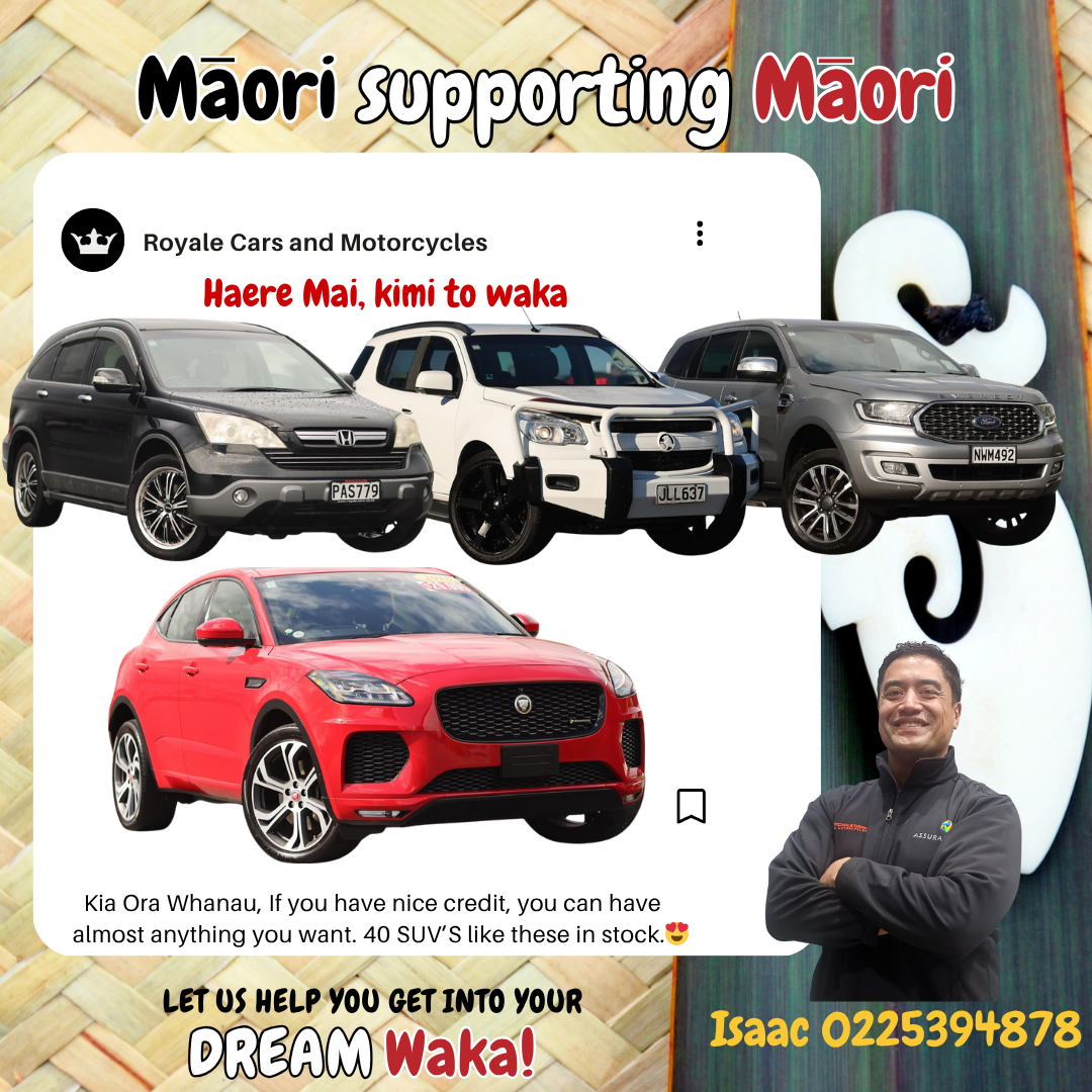Royale Cars and Motorcycles Facebook ad: NO DEPOSIT, EASY FINANCE