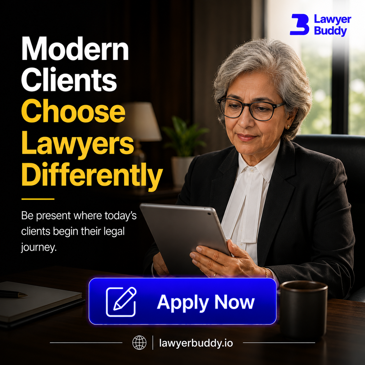 LawyerBuddy Facebook ad: Join India’s First AI Legal Platform