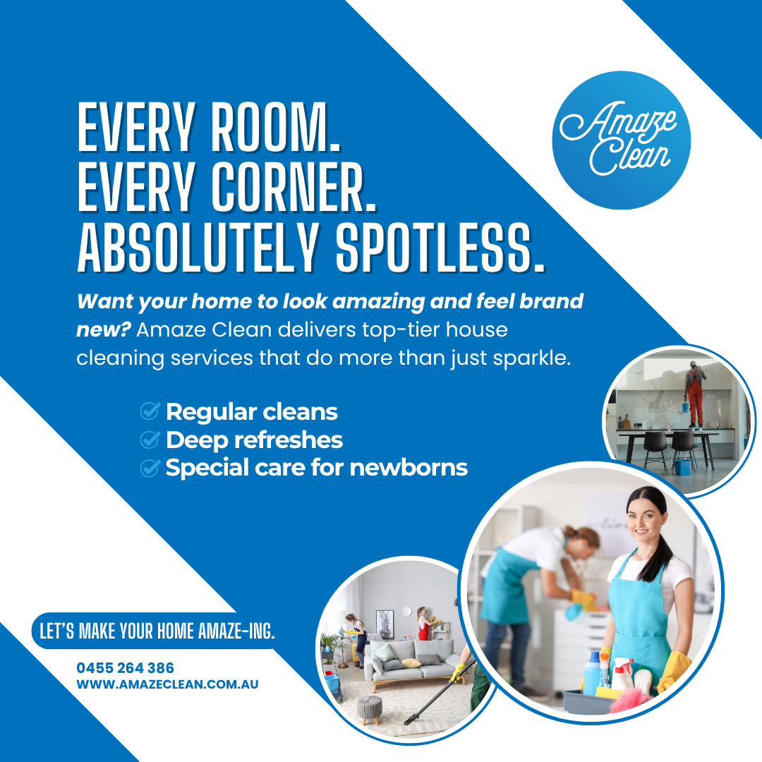 Amaze Clean Facebook ad