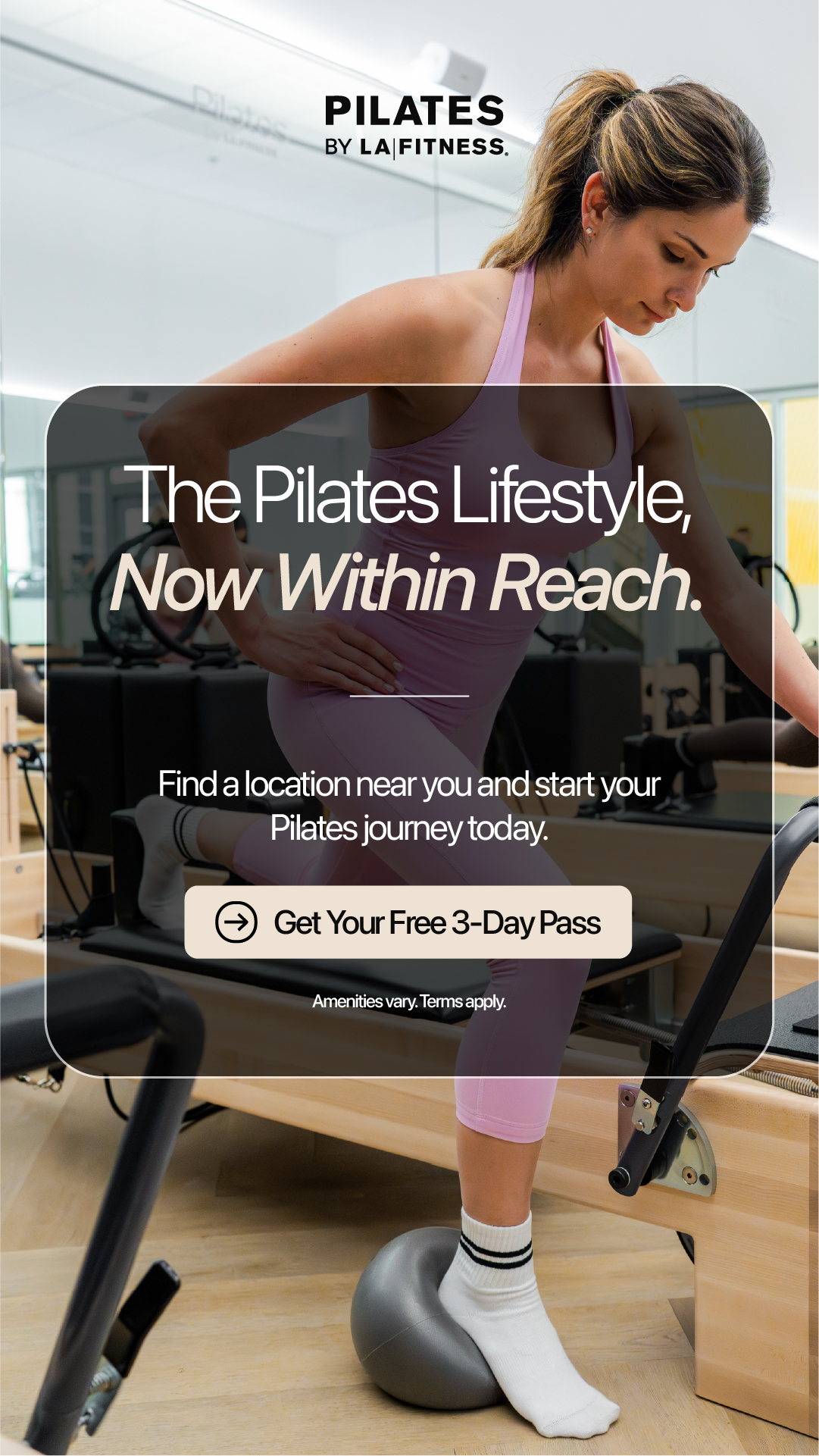 LA Fitness Facebook ad