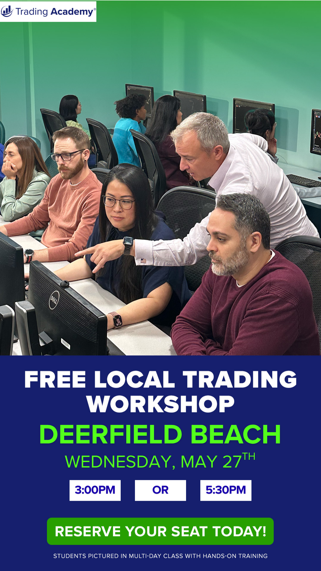 Trading Academy Facebook ad