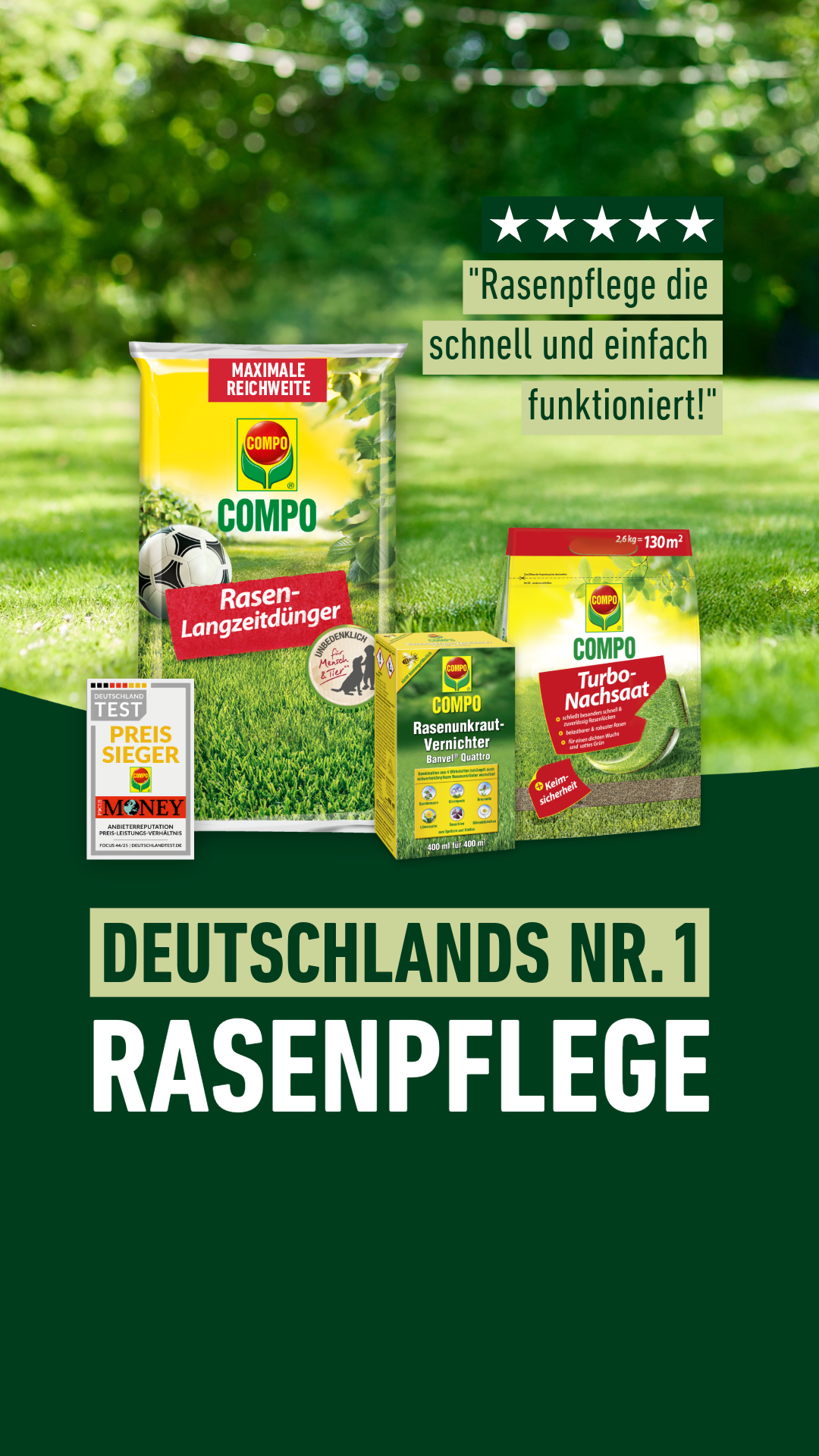 Mein COMPO Garten Facebook ad
