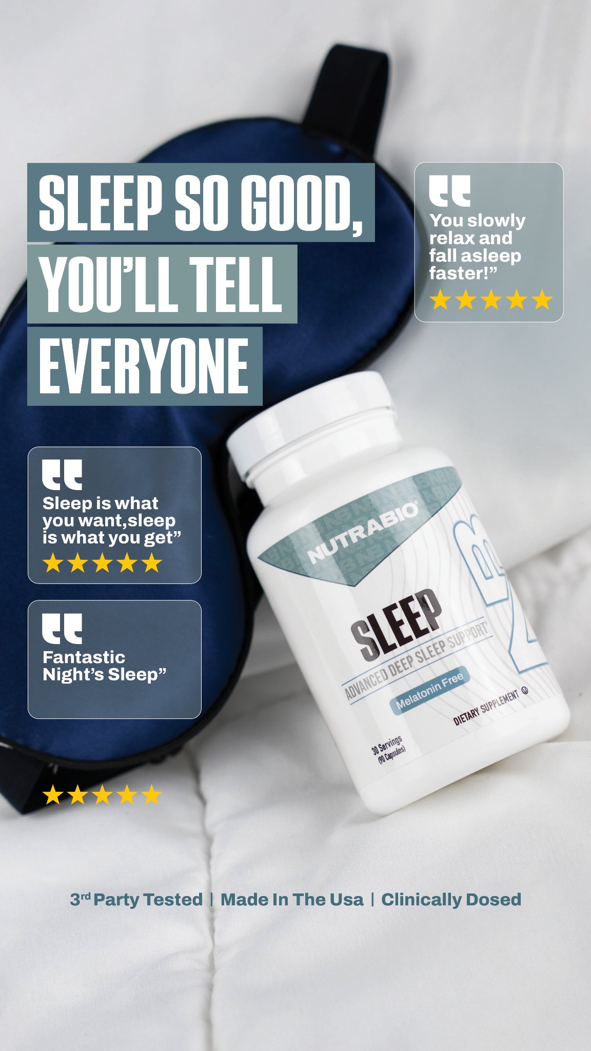 NutraBio Facebook ad