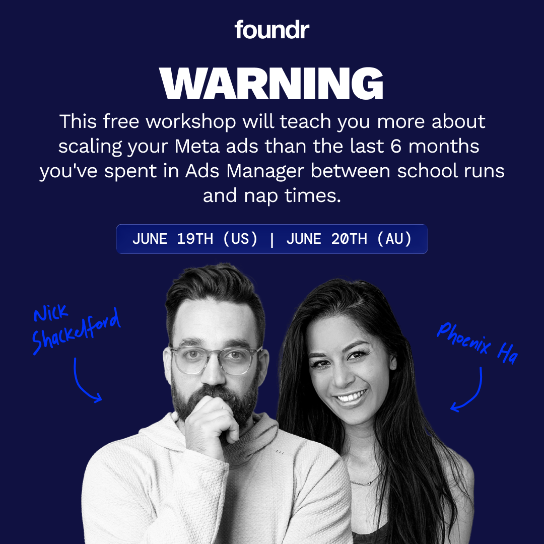 Foundr Facebook ad