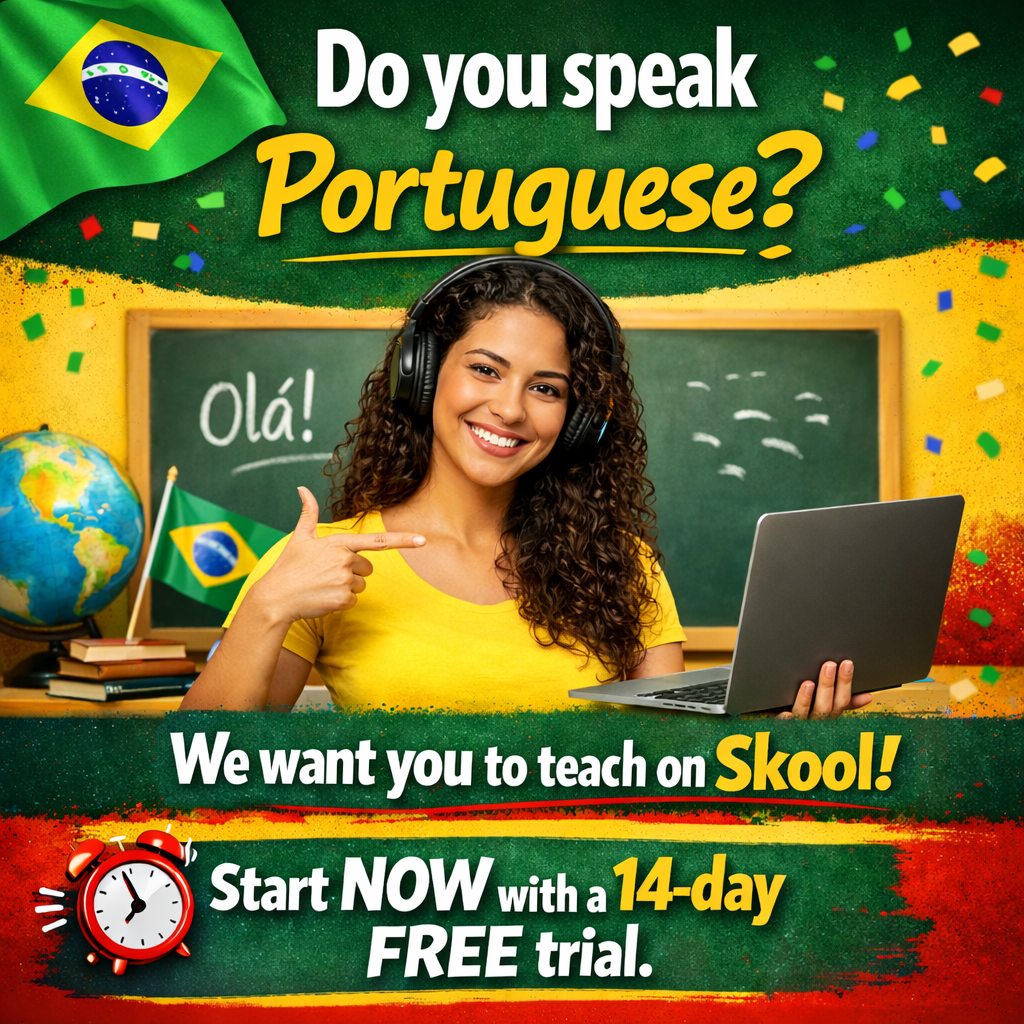 Skool Facebook ad