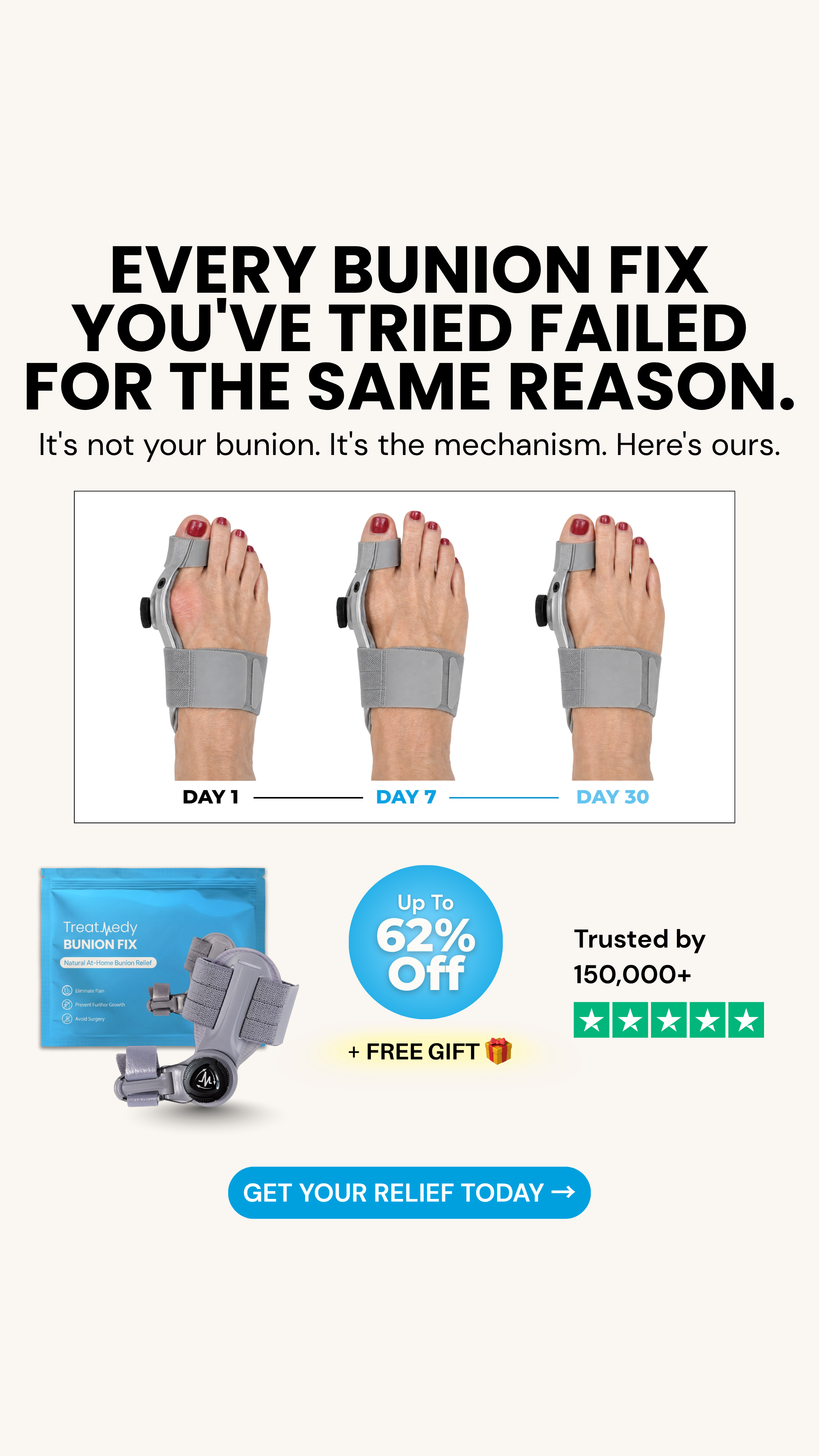 Treatmedy Facebook ad