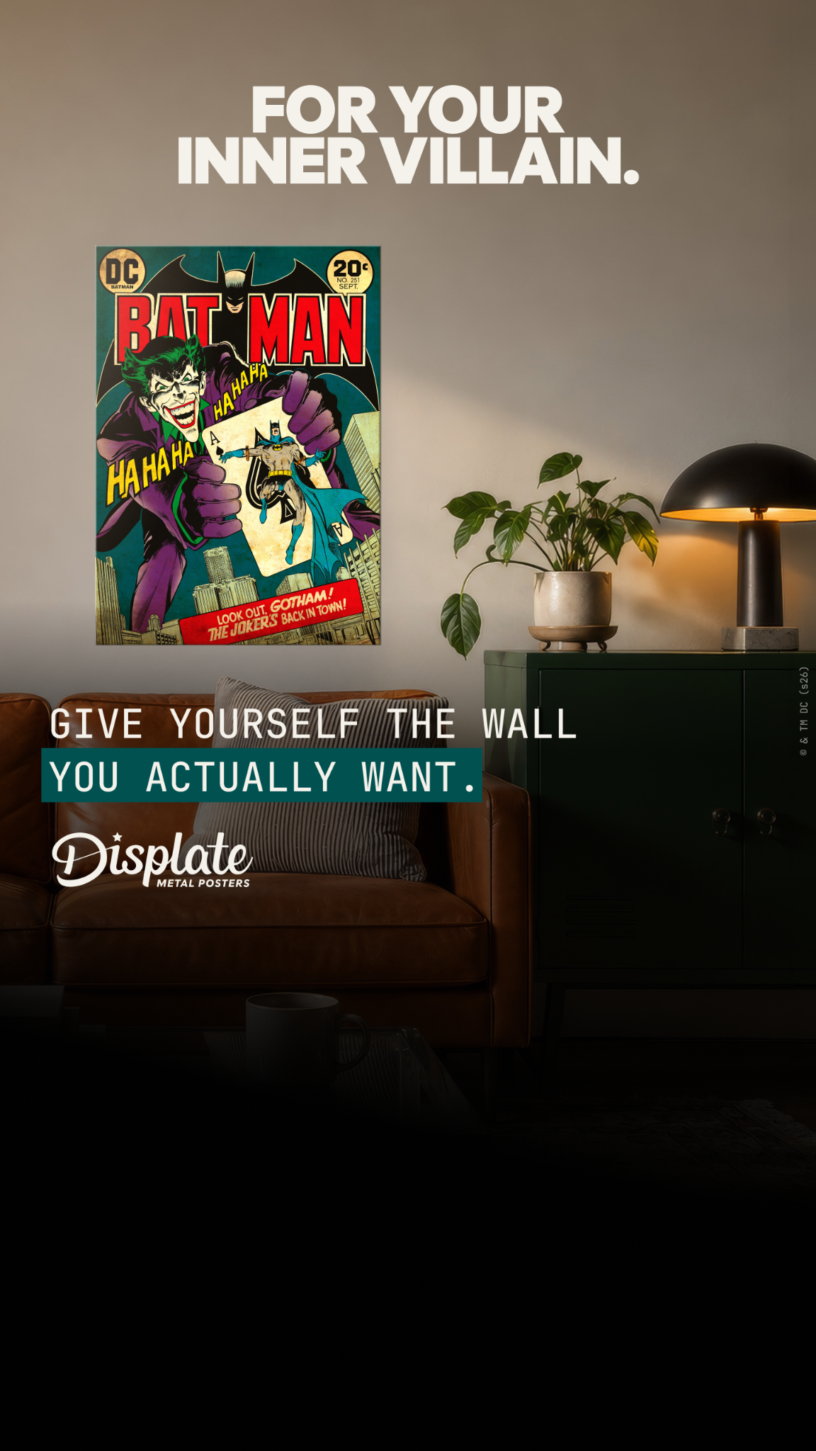 Displate Facebook ad