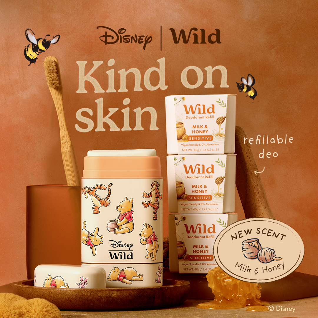 Wild Facebook ad: The Winnie the Pooh inspired deodorant