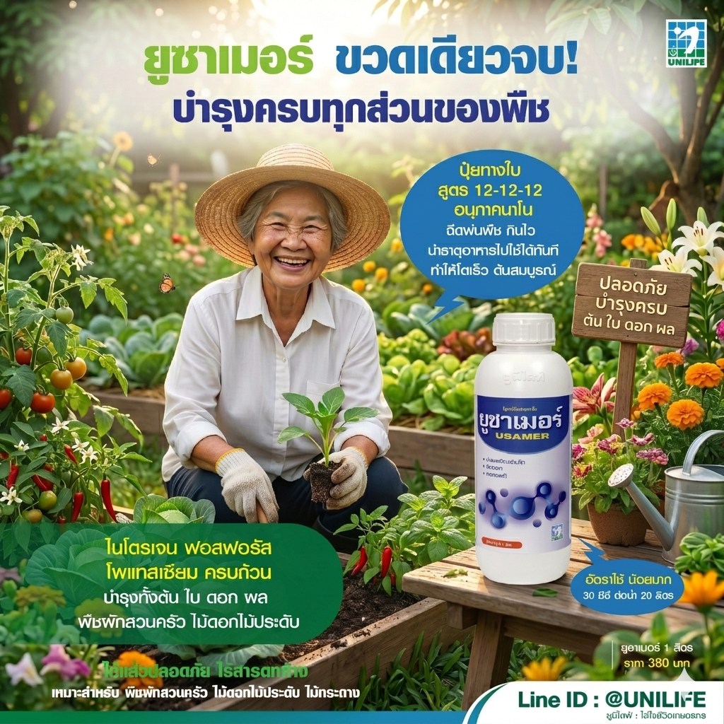 ยูนิไลฟ์ ใส่ใจชีวิตเกษตรกร - Unilife International Co.,Ltd. Facebook ad