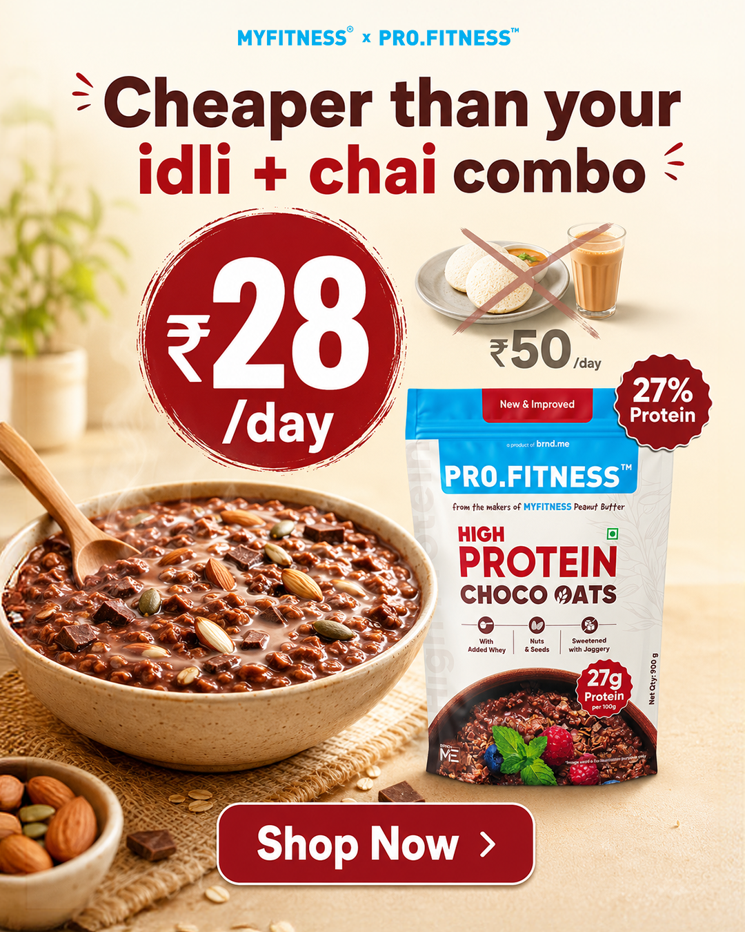 MyFitness Facebook ad