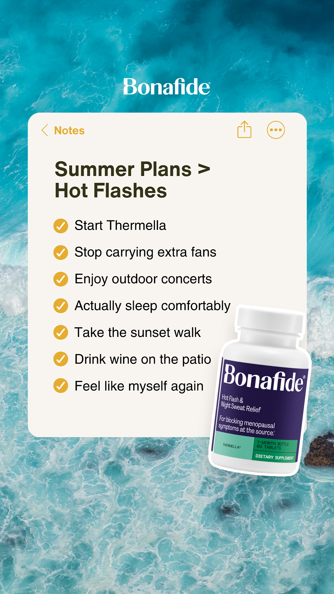 Bonafide Facebook ad