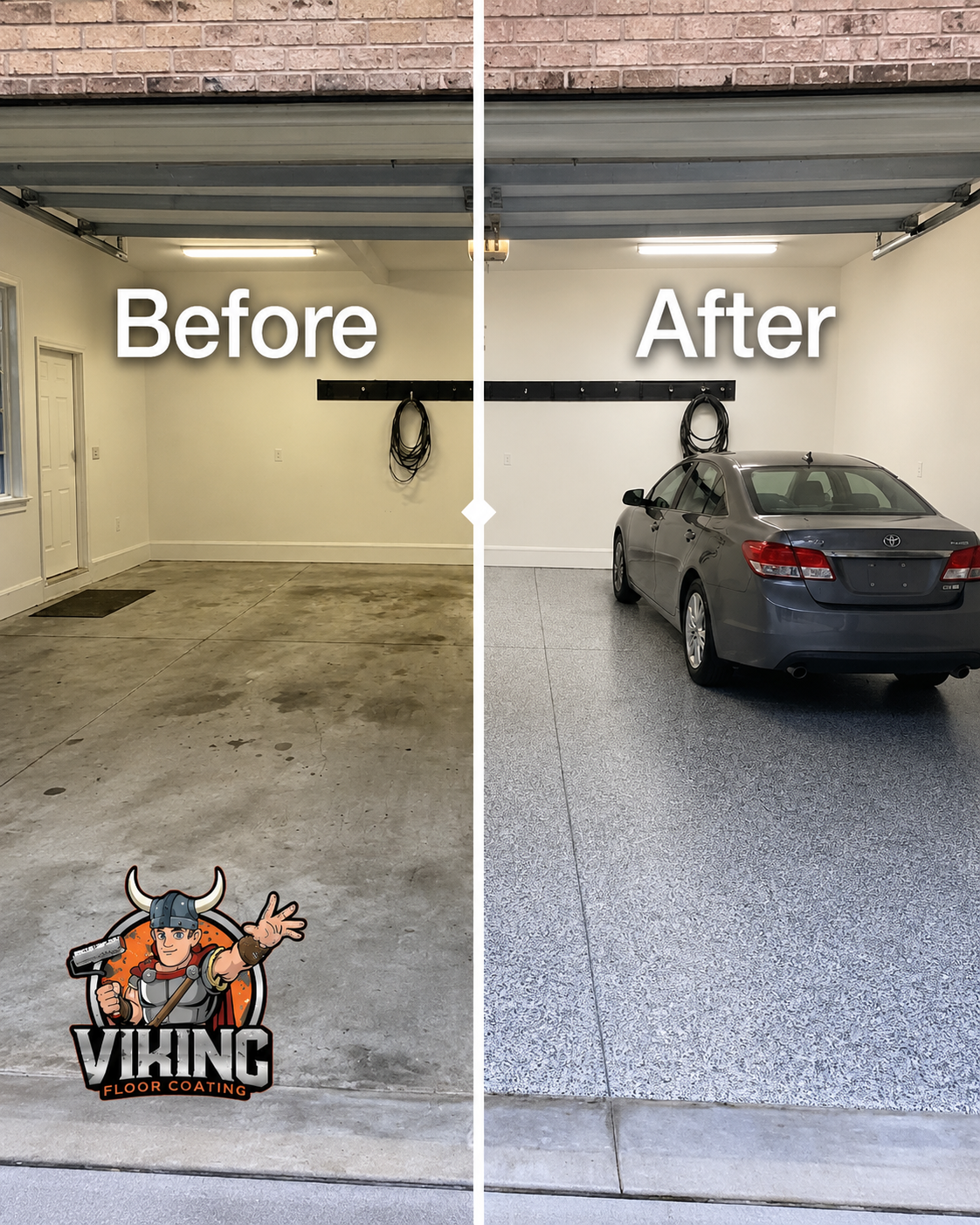 Viking Floor Coating Facebook ad: Transform Your Garage This Summer