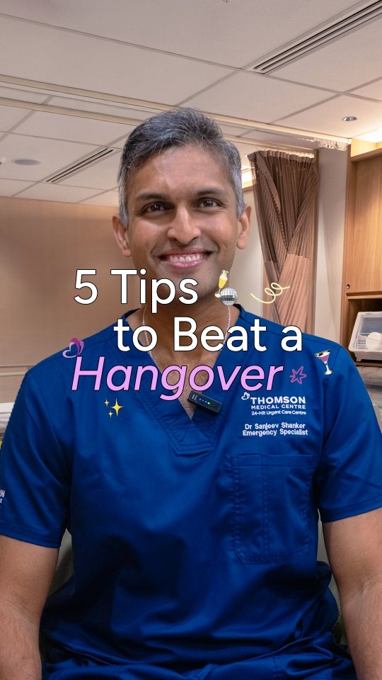 Thomson Medical Facebook ad: Had a big night out and feeling the…