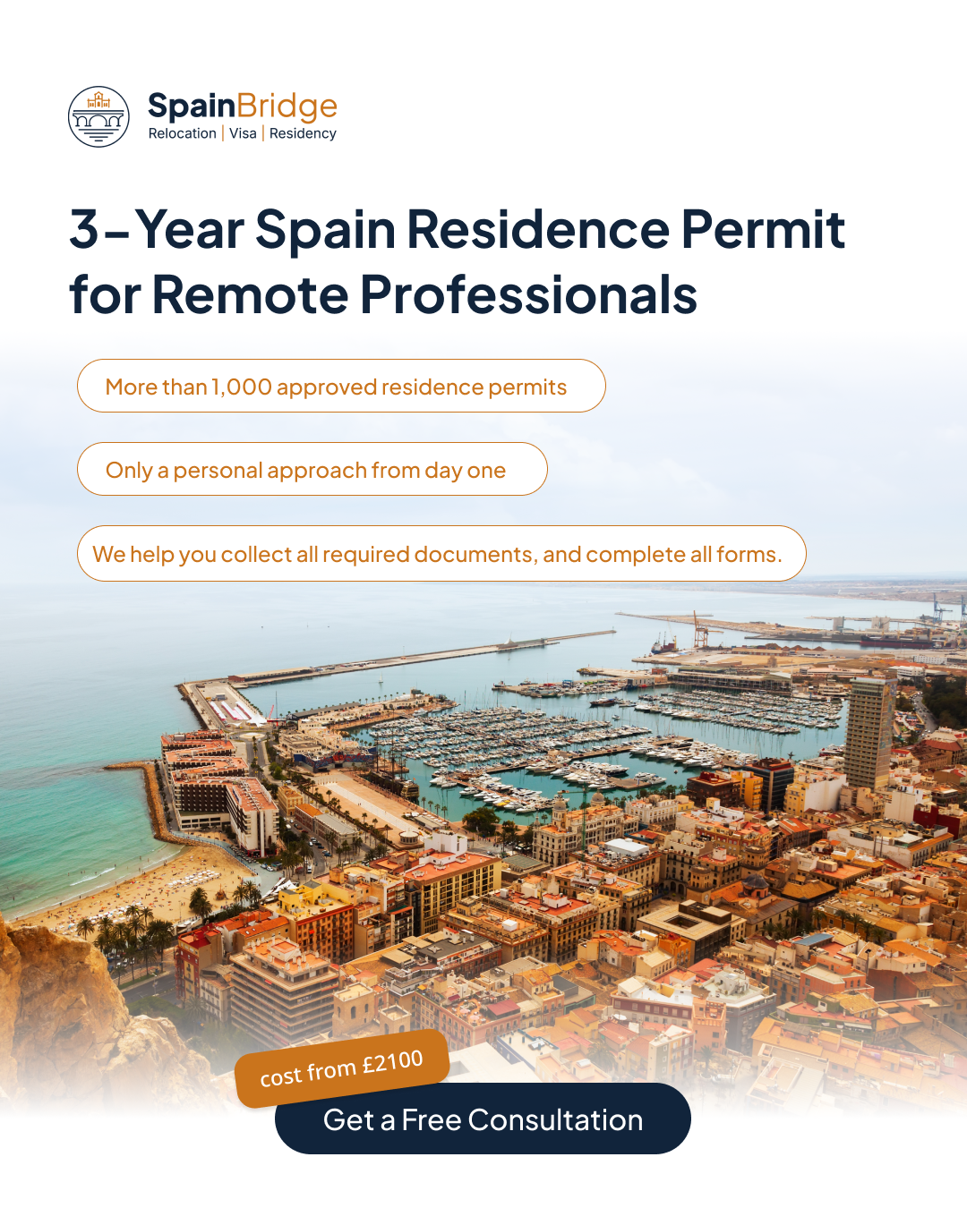 SpainBridge Relocation Facebook ad