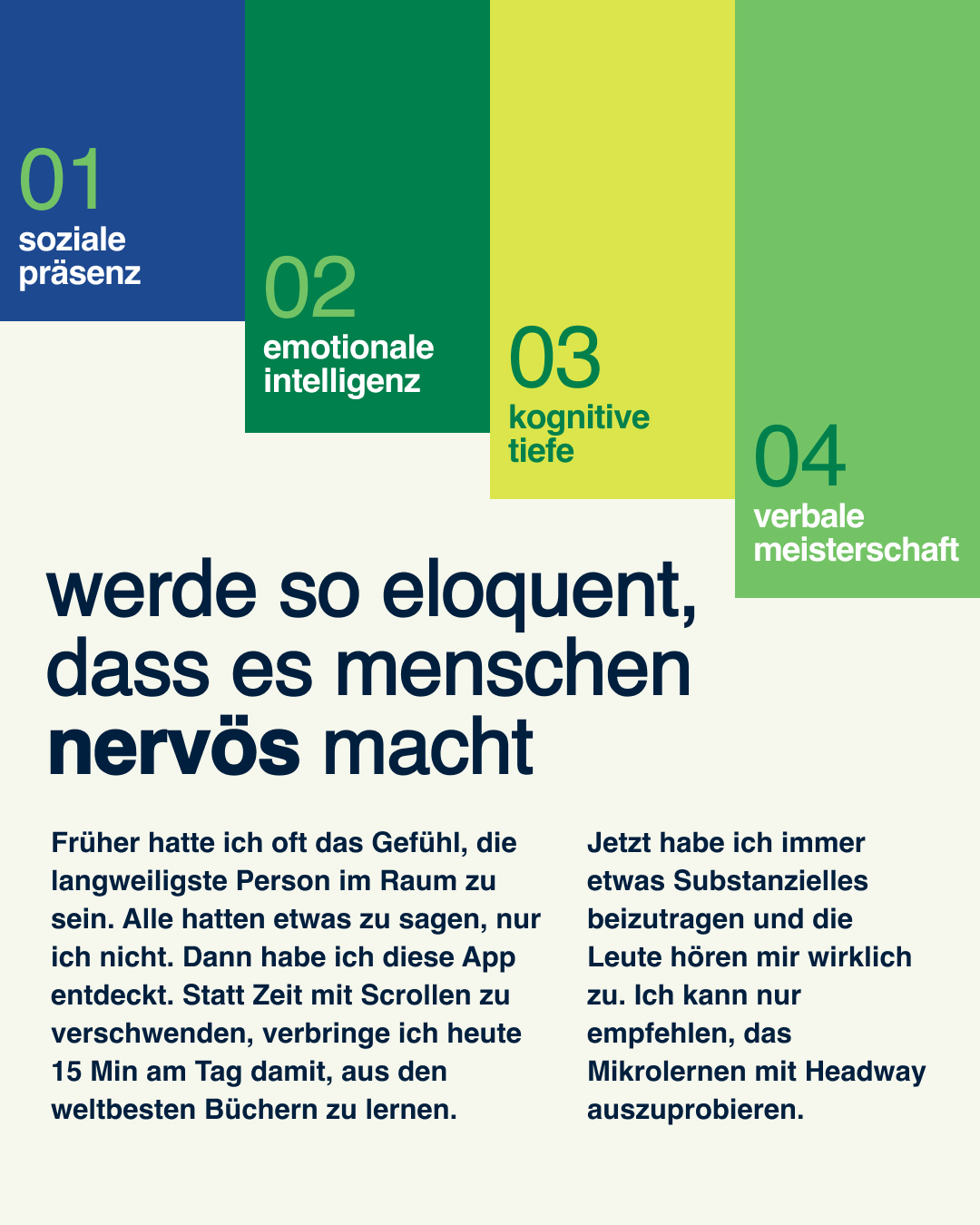 Headway App Facebook ad