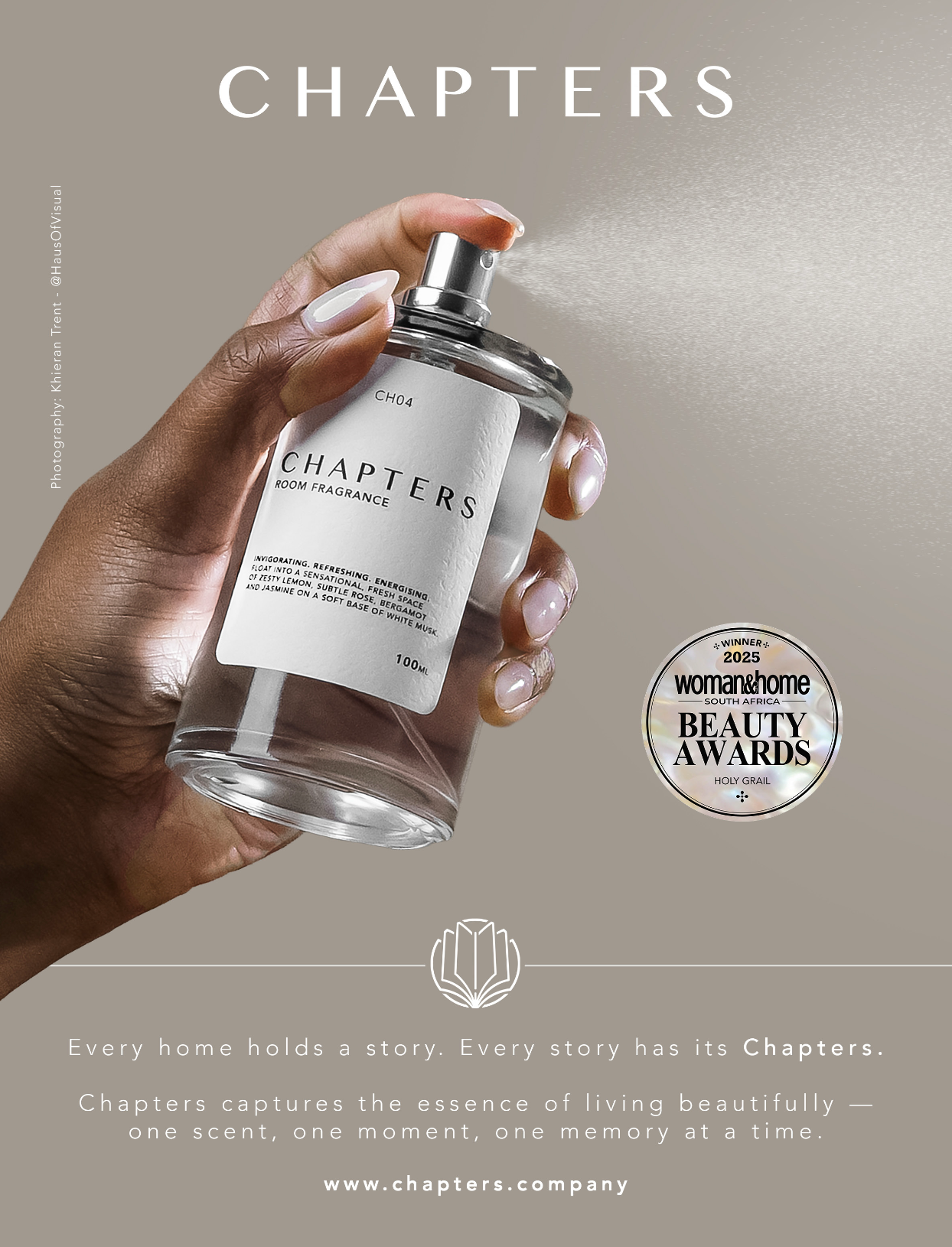 Chapters Home Fragrance Facebook ad from Jan 13, 2026