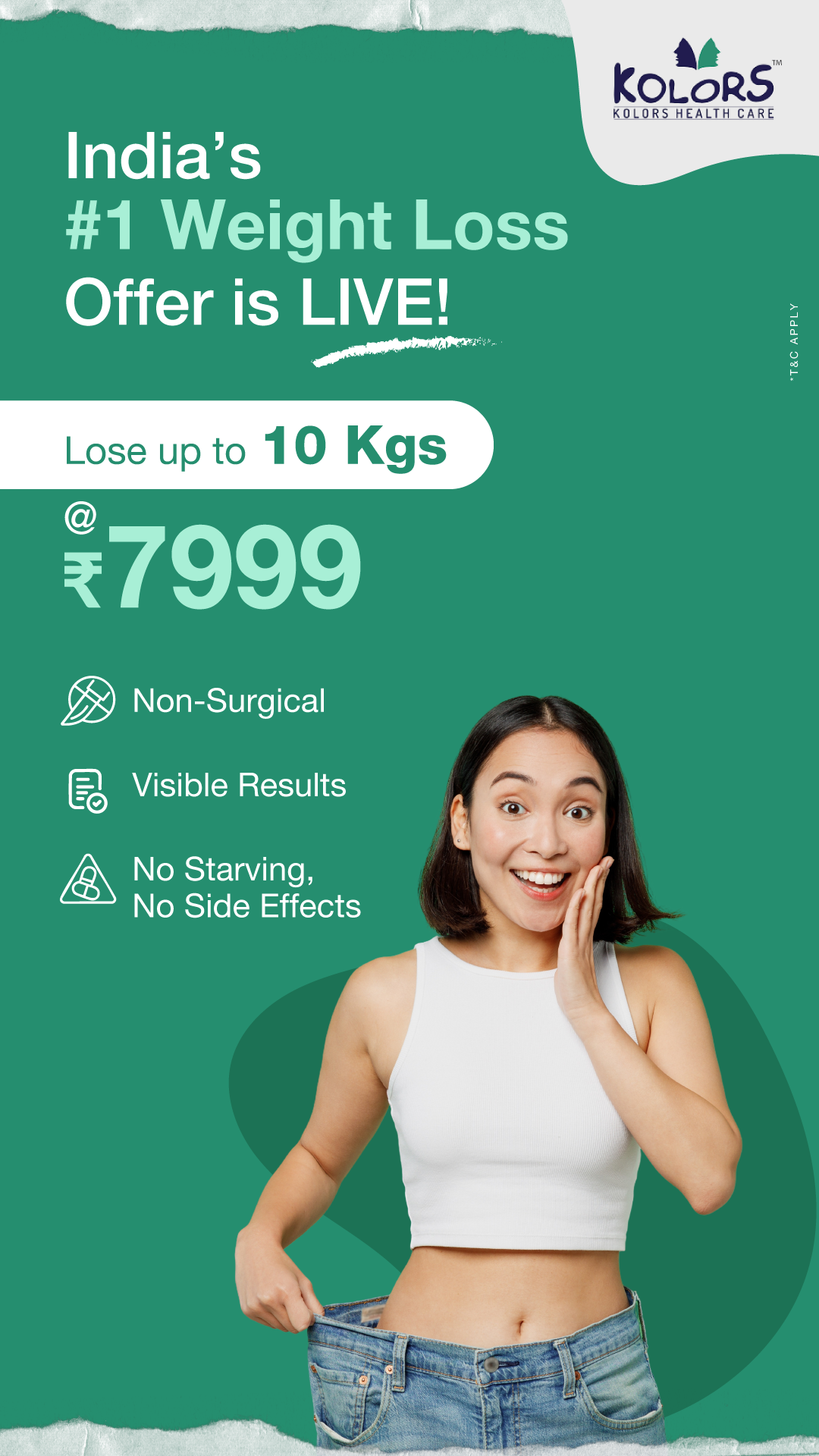 Kolors Health Care Facebook ad