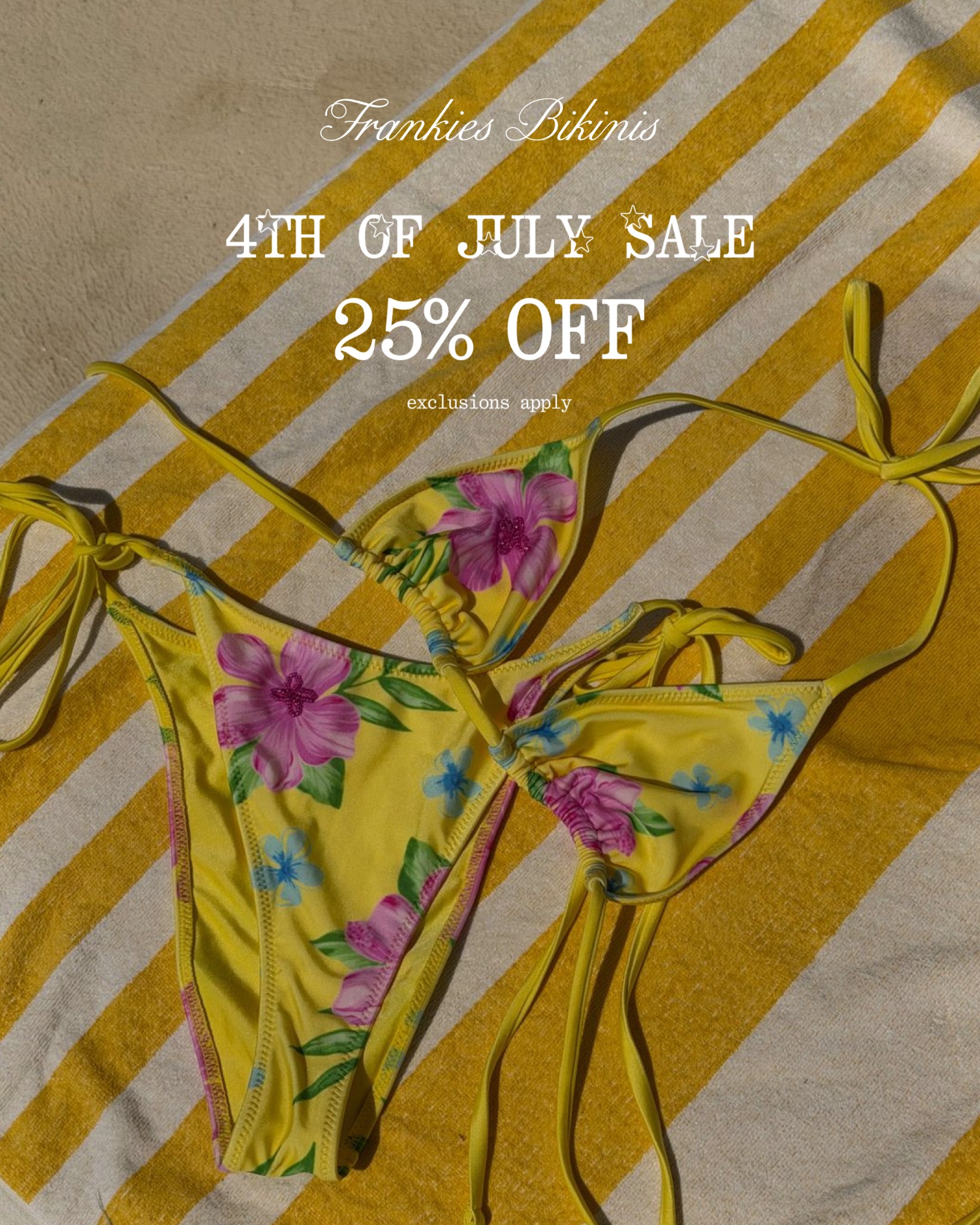 Frankies Bikinis Facebook ad