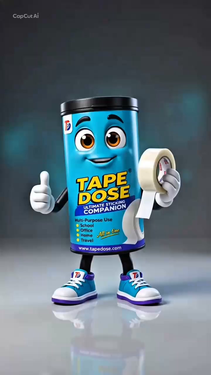 Tape Dose Facebook ad: One Box. Five Essential Tapes.