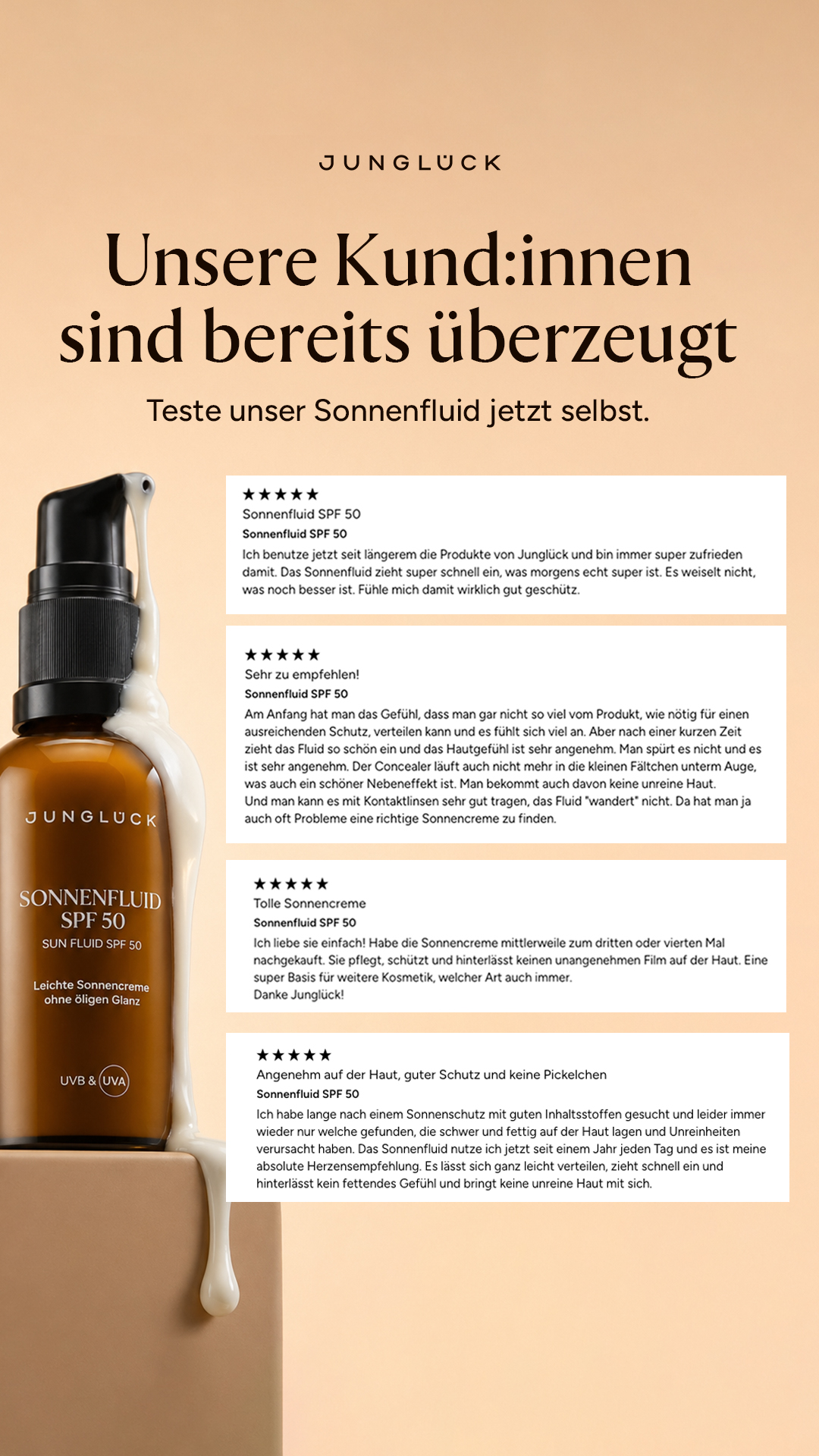 Junglück Facebook ad