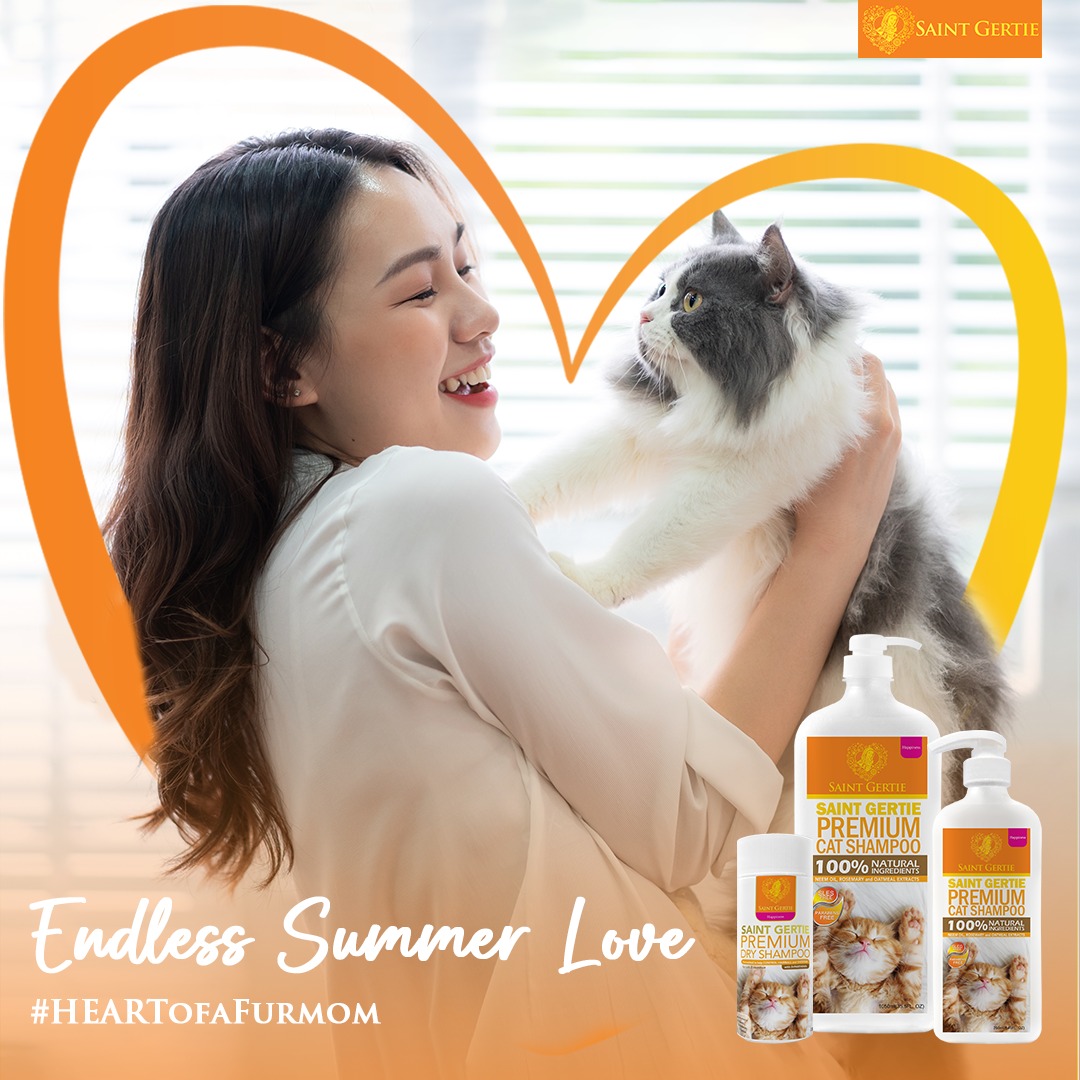Saint Gertie Premium Cat Shampoo Facebook ad