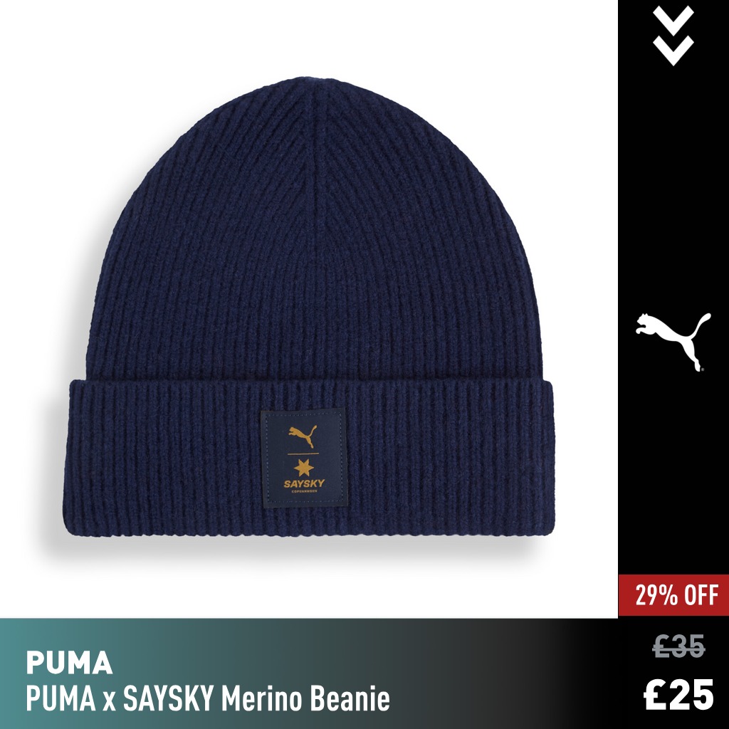 PUMA Facebook ad: Free Delivery Over £50. Free Returns.