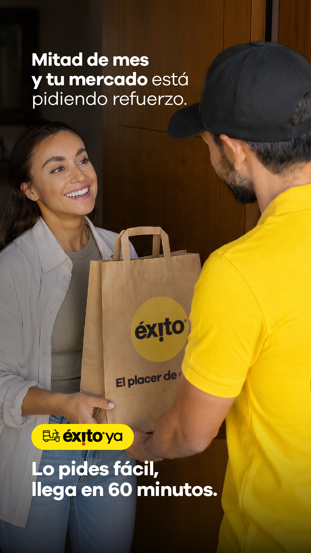 Éxito Facebook ad