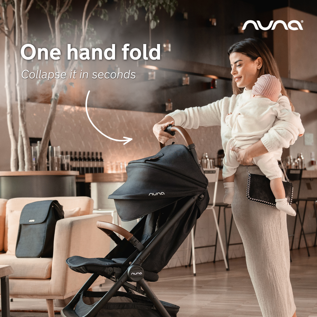 Nuna Facebook ad: Lightweight Freedom for Modern Parents