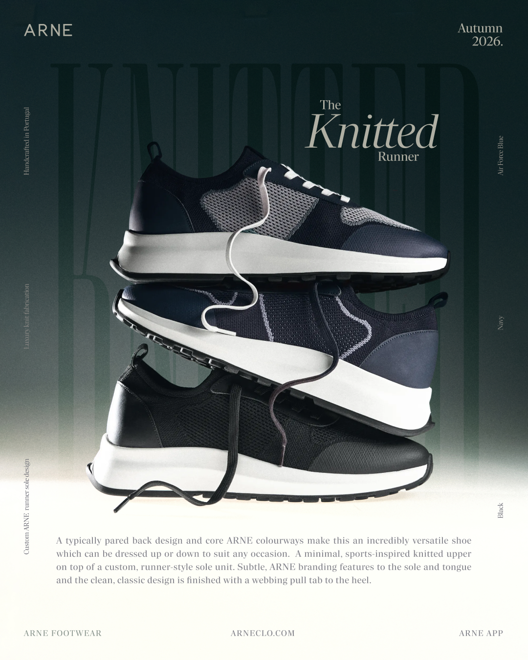 Arne Facebook ad: Men's Trainers