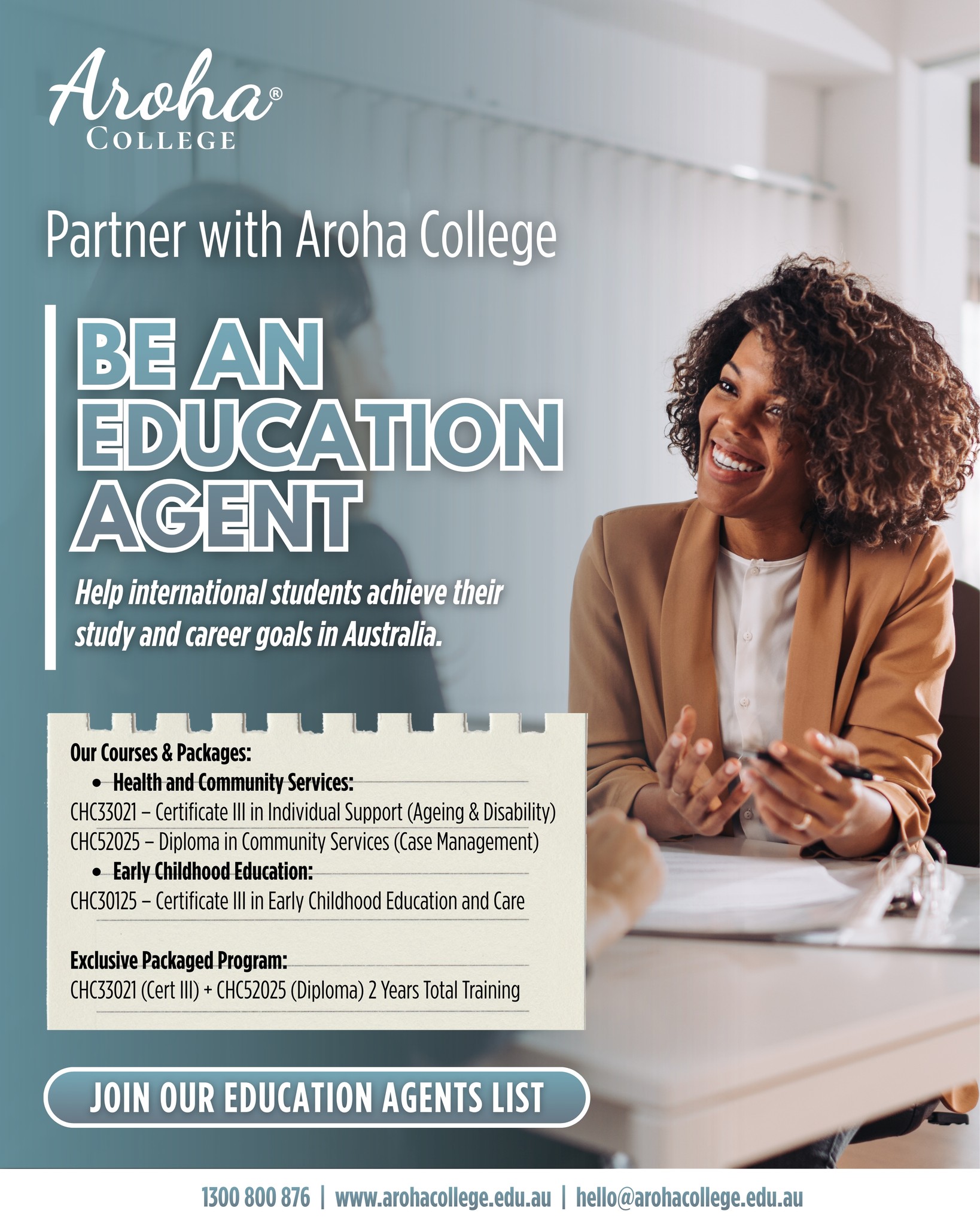 Aroha College  Facebook ad