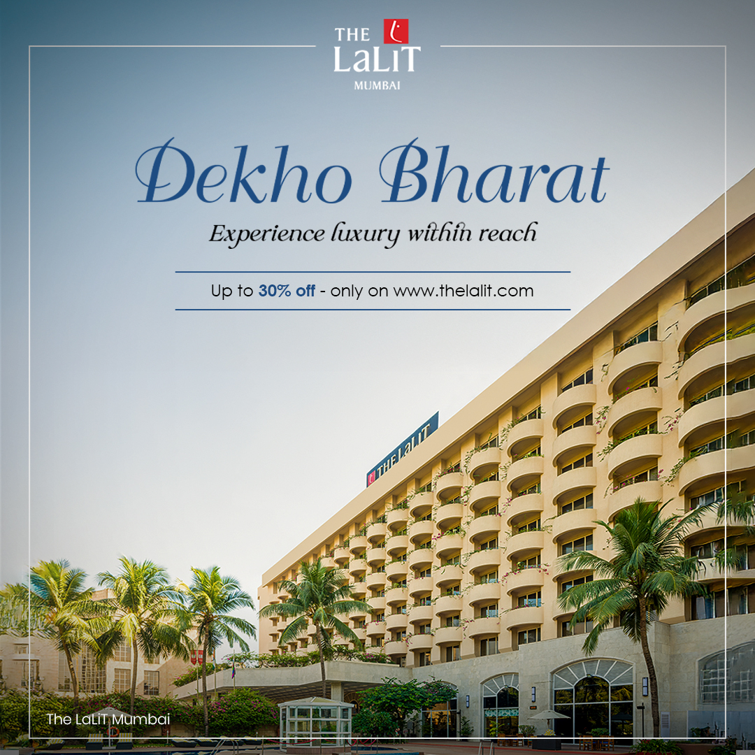 The Lalit Mumbai Facebook ad: Luxury Stay in Mumbai