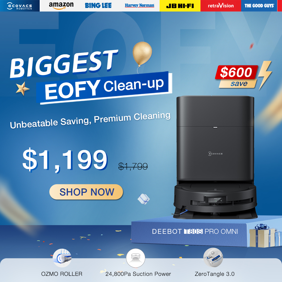 ECOVACS ROBOTICS Facebook ad