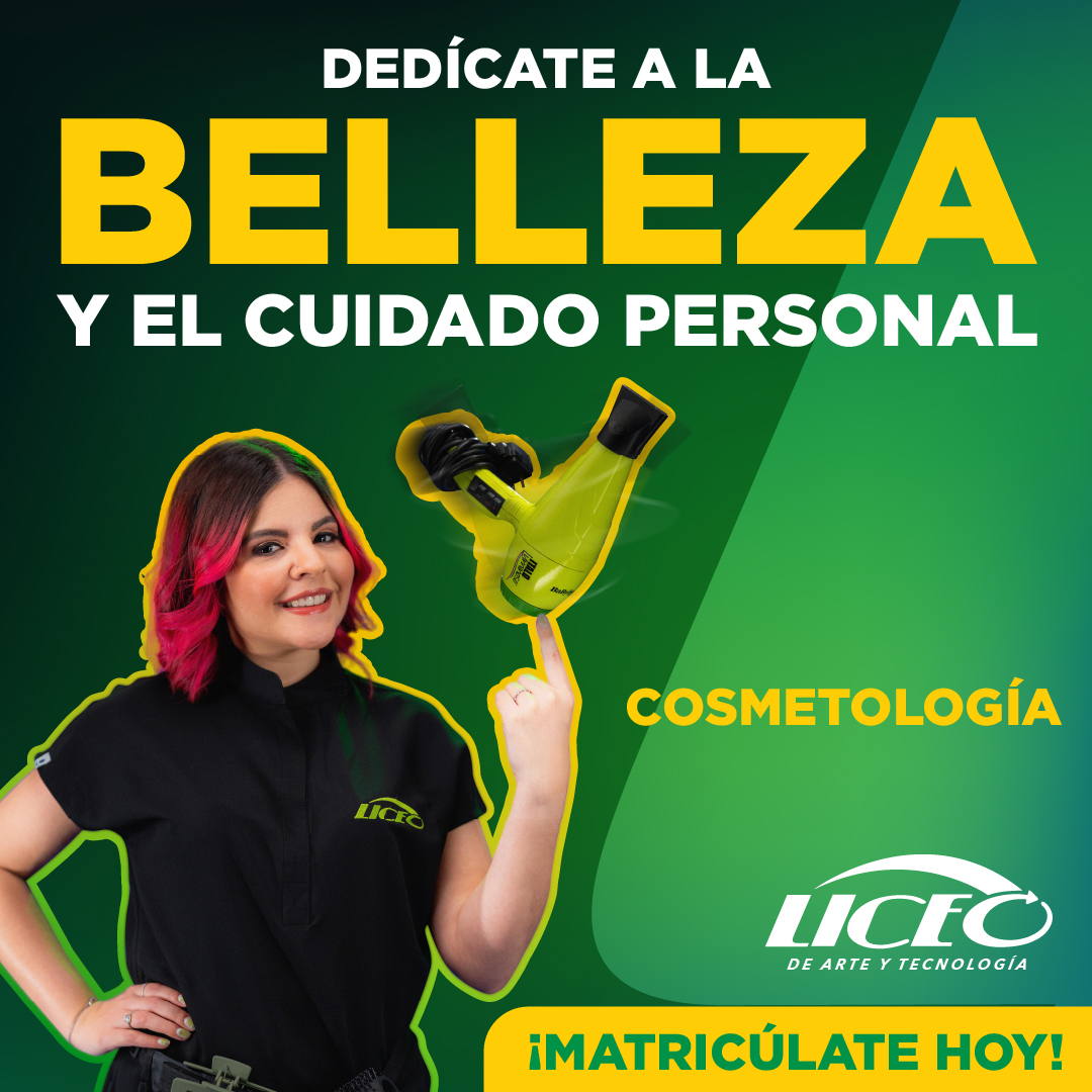 Liceo de Arte y Tecnología Facebook ad: Cosmetología