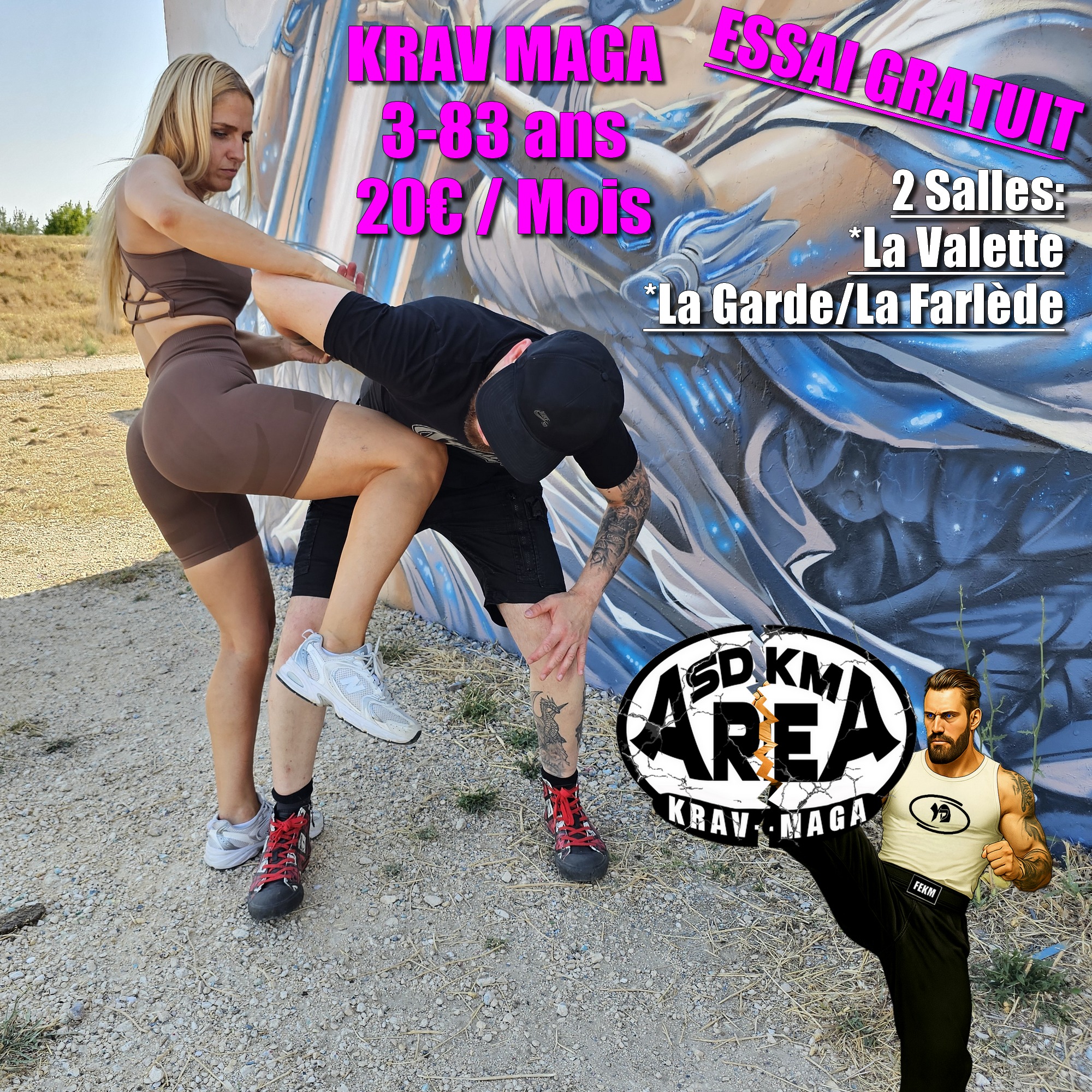 Self-Defense Krav Maga Area - SDKM AREA Facebook ad: Le 1er Septembre, c'est la Rentrée chez SDKM…