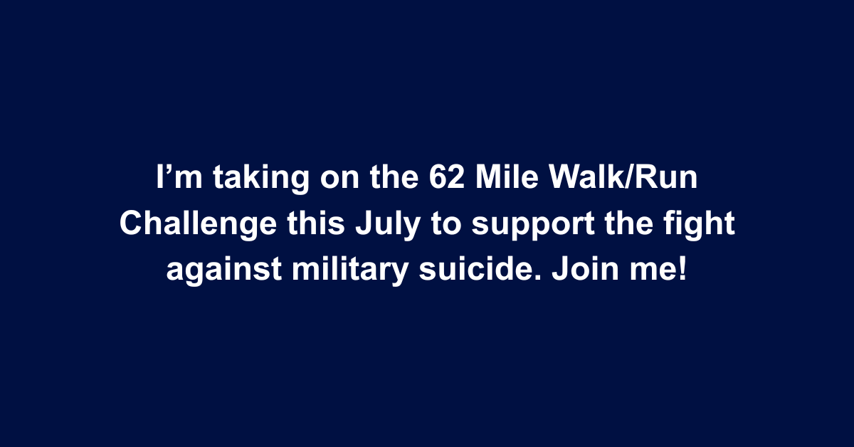 Stop Soldier Suicide Facebook ad