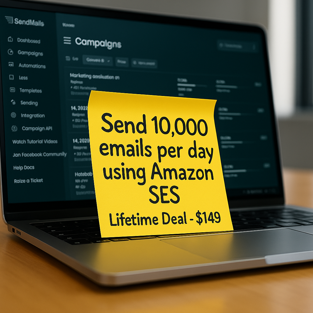 SendMails Facebook ad