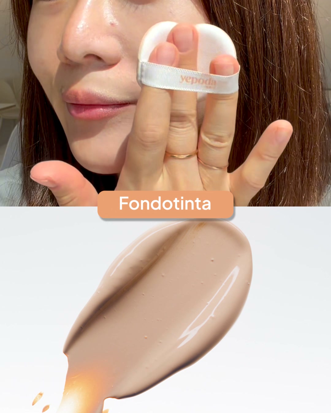 Yepoda.it Facebook ad: La tua routine K-Beauty ideale.