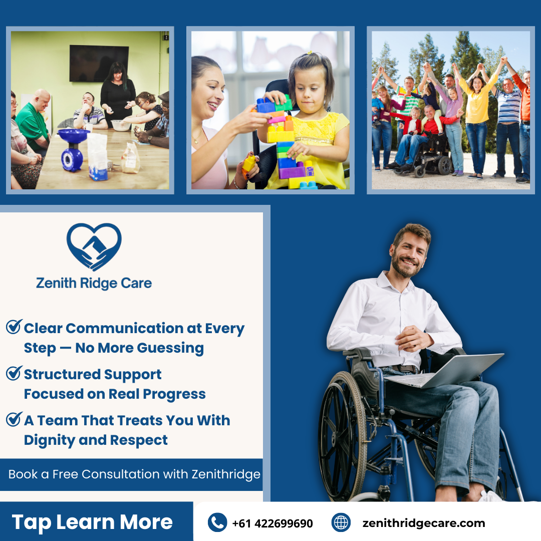 Zenith Ridge Care Australia Facebook ad