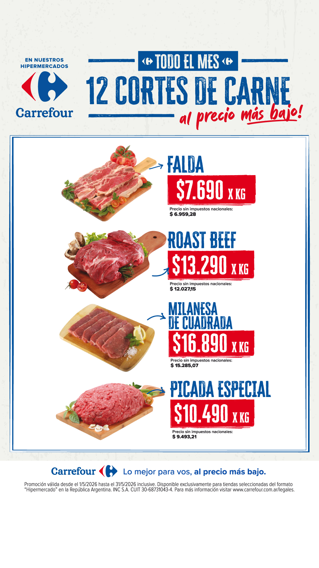 Carrefour Facebook ad