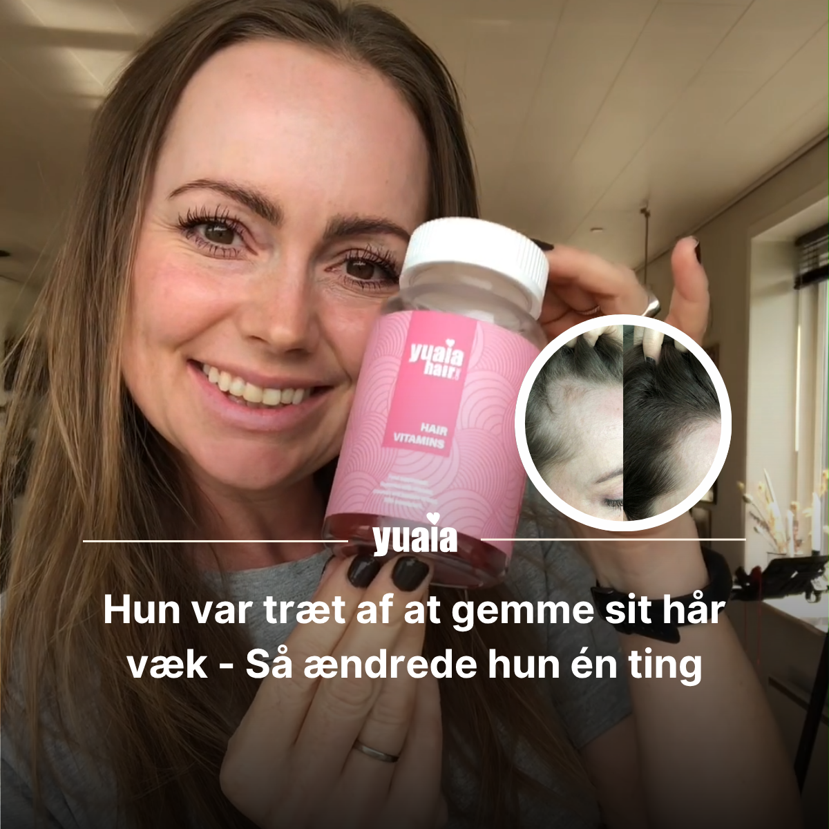 Hårpleje tips Facebook ad