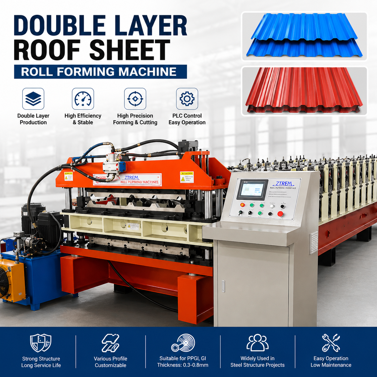 ZTRFM Roll Forming Machine Facebook ad: Zhongtuo | One-stop roll forming machine supplier |…