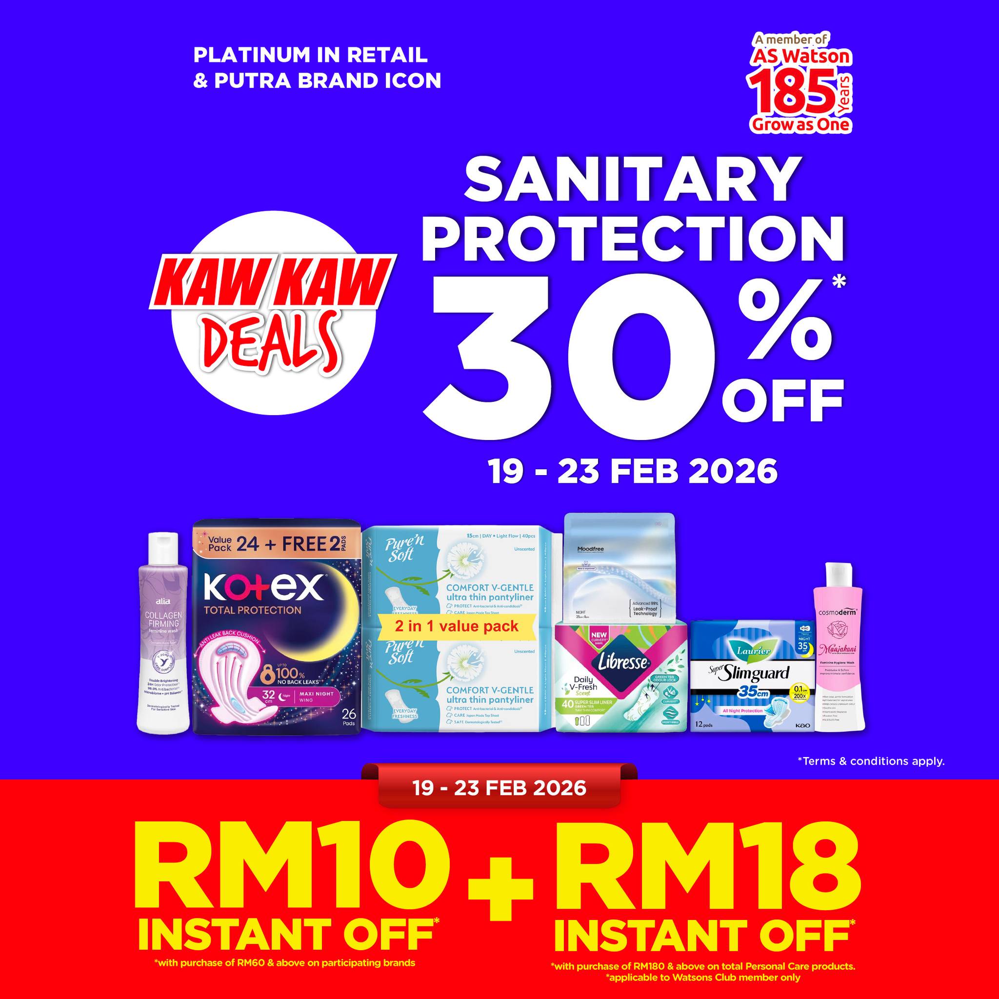 Watsons Facebook ad