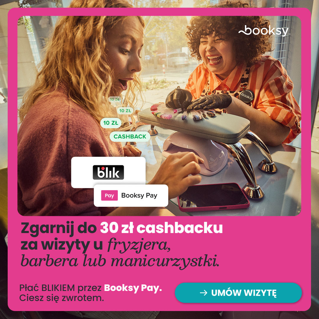 Booksy Facebook ad