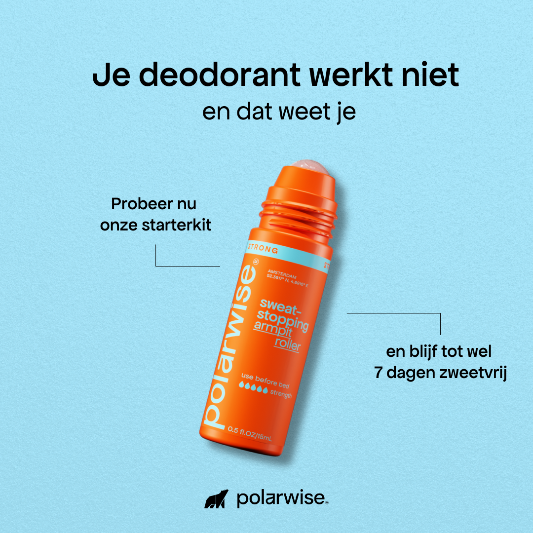 Polarwise Facebook ad: No Time To Sweat!