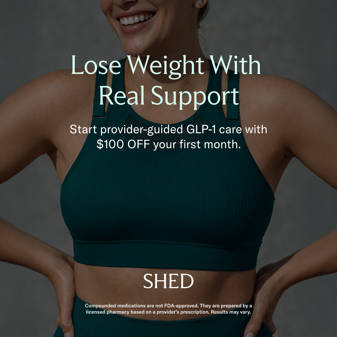 Shed Rx Facebook ad: $100 OFF for limited time