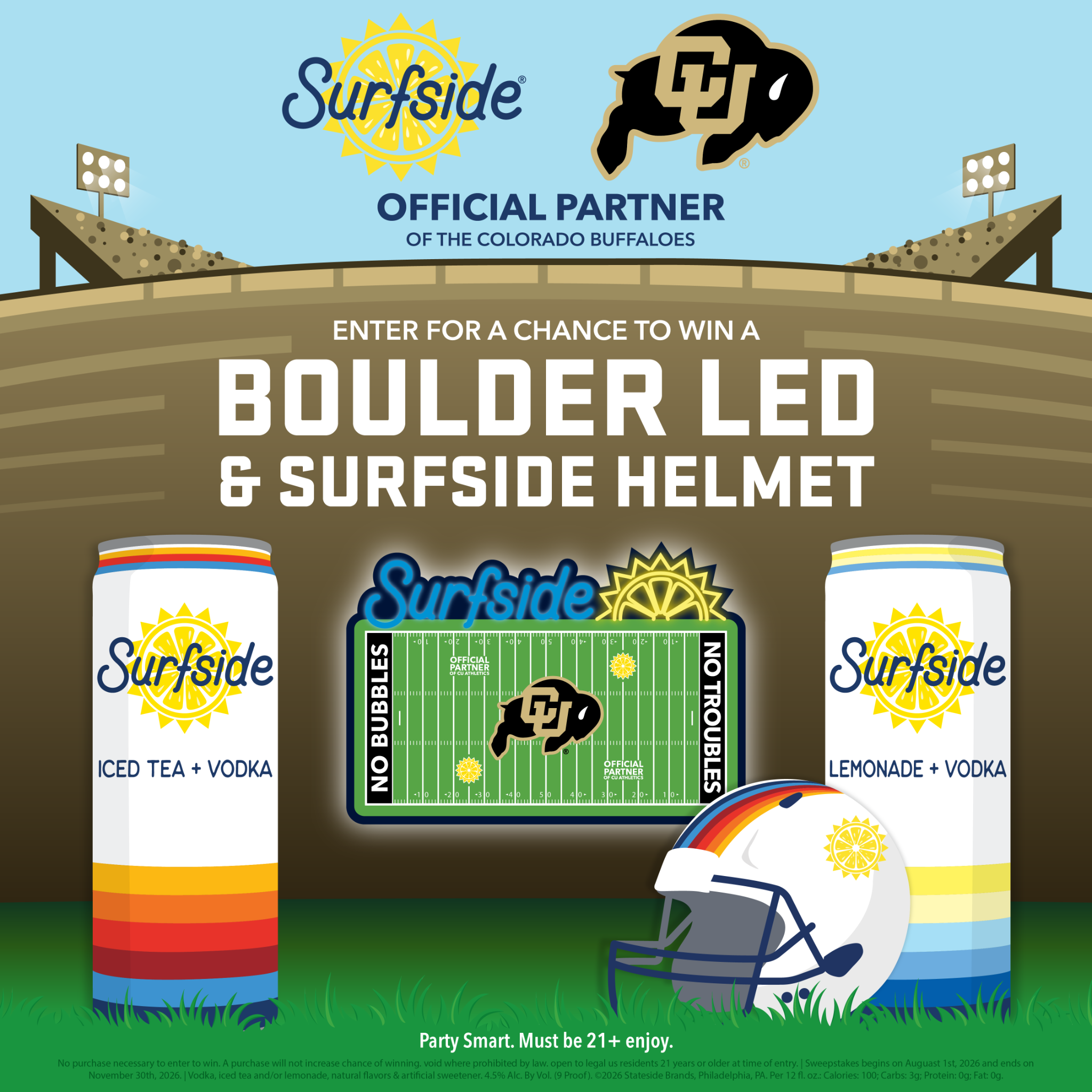 Colorado Buffaloes Facebook ad: Click Here to Enter for Your Chance to Win!