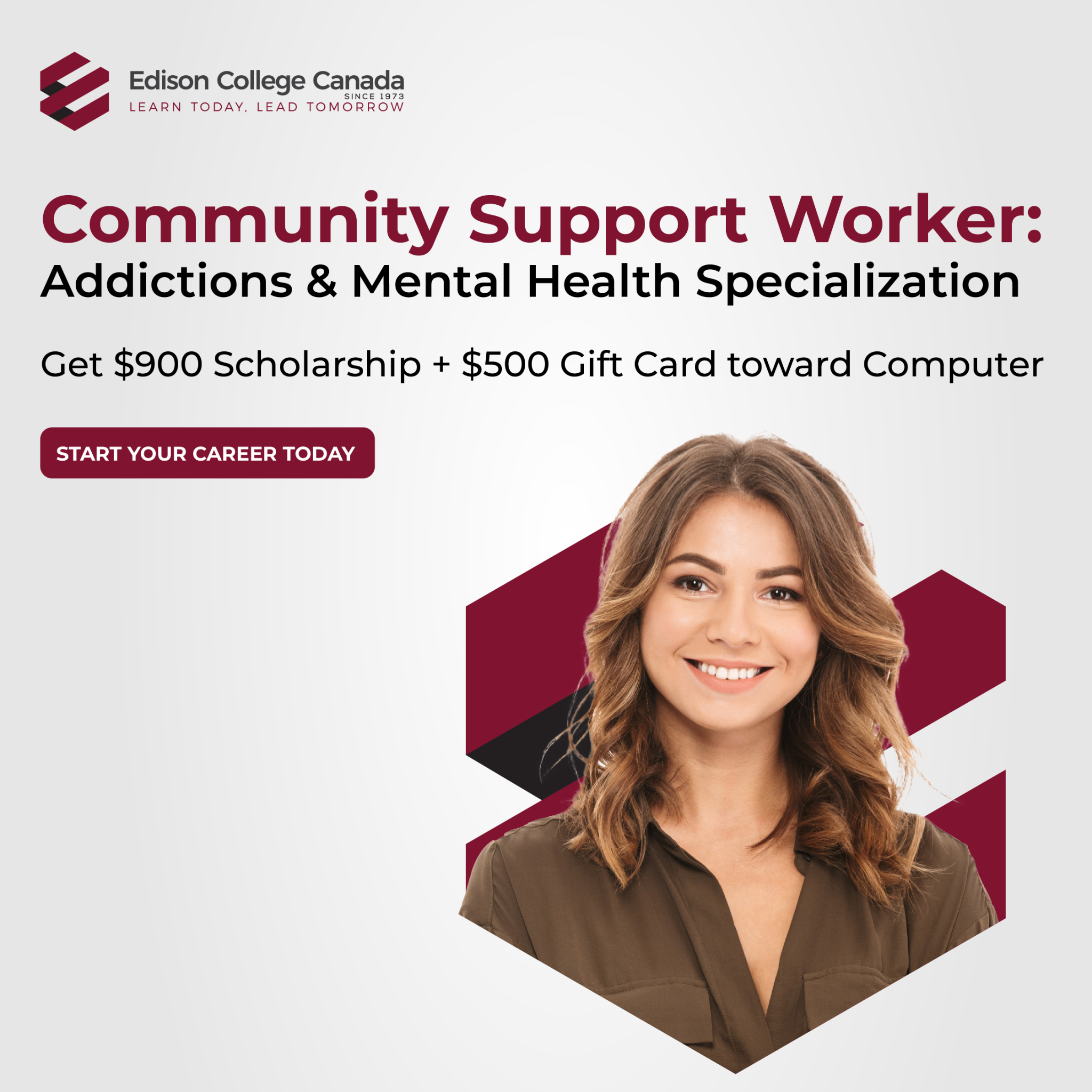 Edison College Canada Facebook ad
