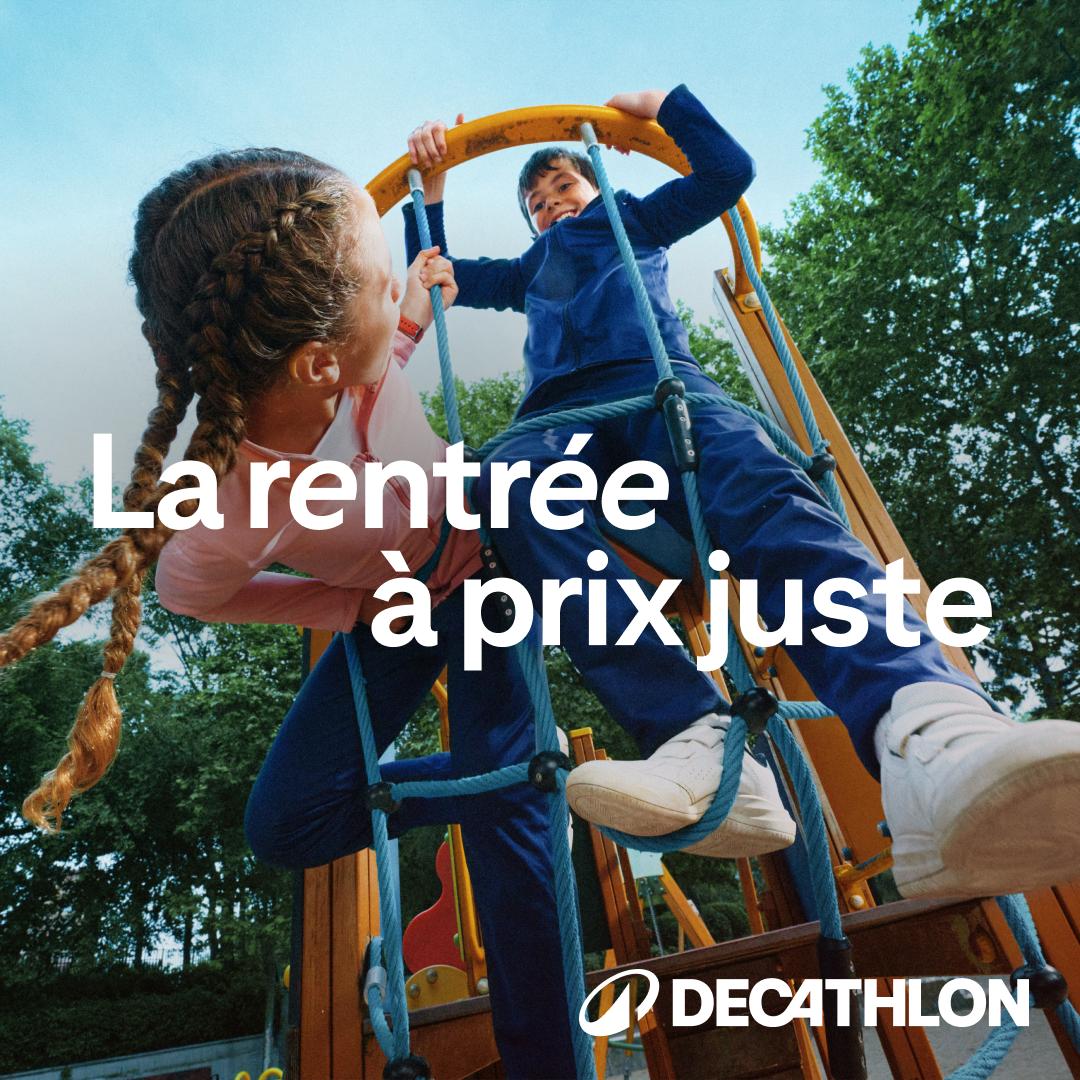 Decathlon Marseille La Valentine Facebook ad: La rentrée à prix juste