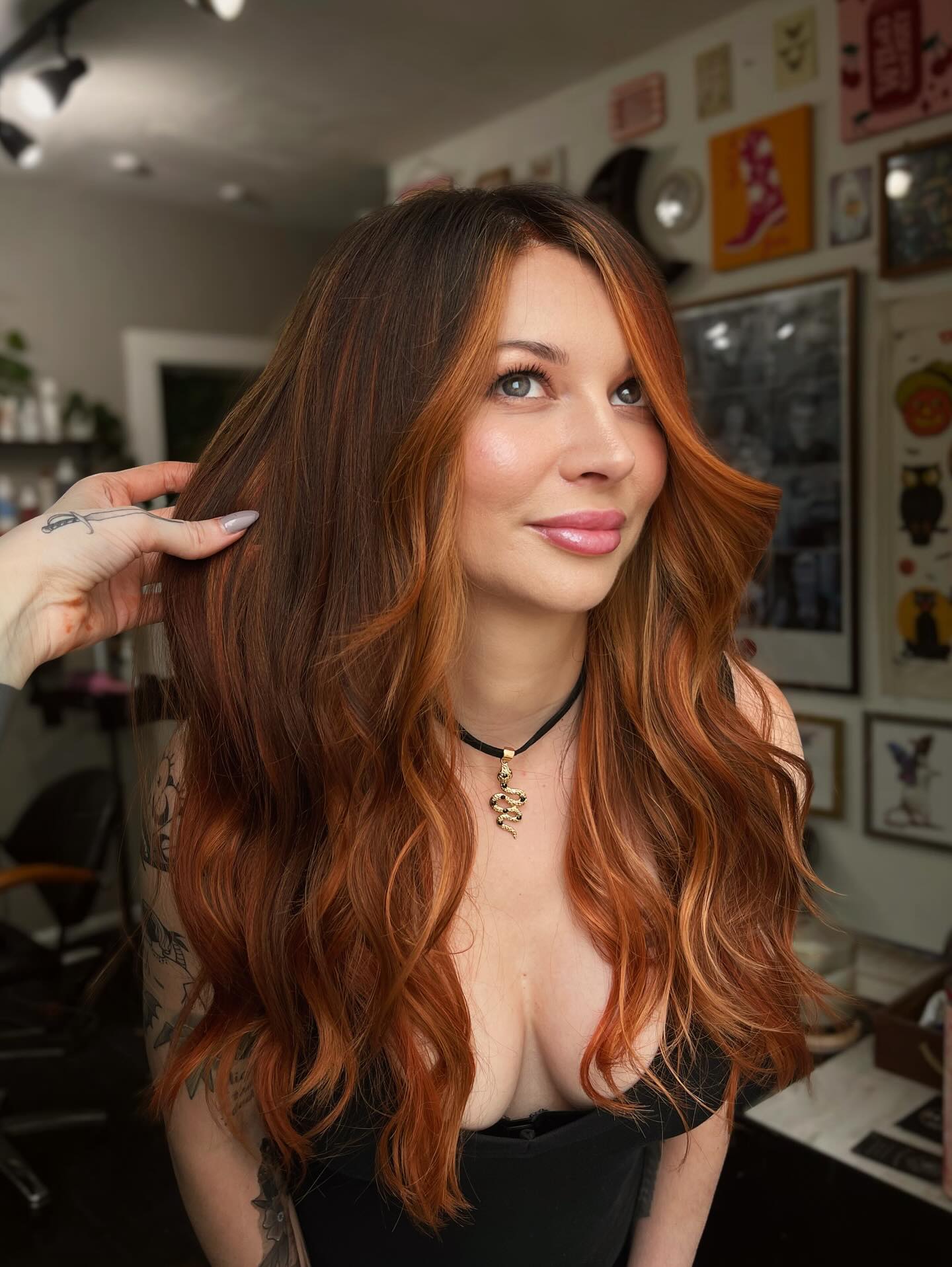 Danika Atwell Facebook ad: Dimensional copper for Andie!