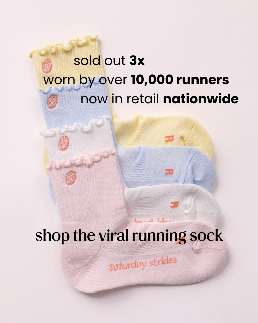 Saturday Strides Facebook ad